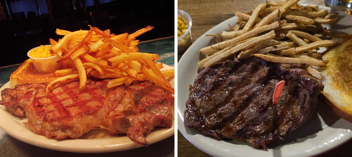 Tyme Out Lounge-Steakhouse Menu
