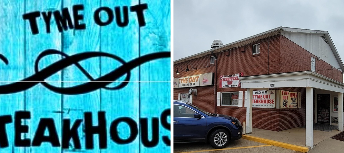 Tyme Out Lounge-Steakhouse Menu