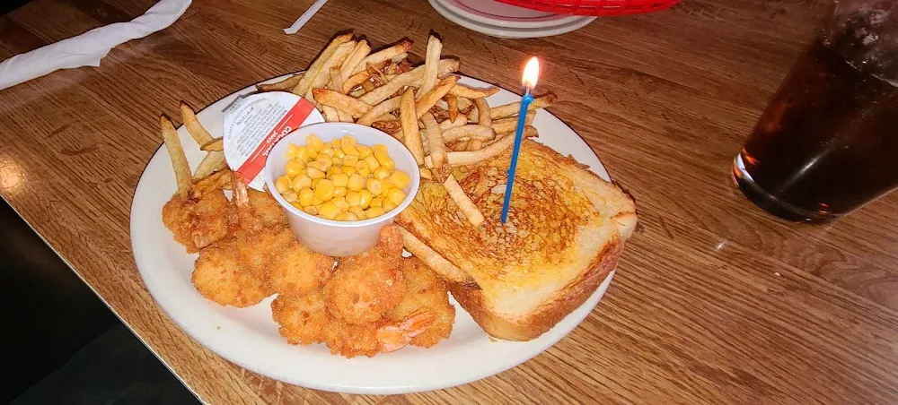 Butterfly Shrimp Dinner