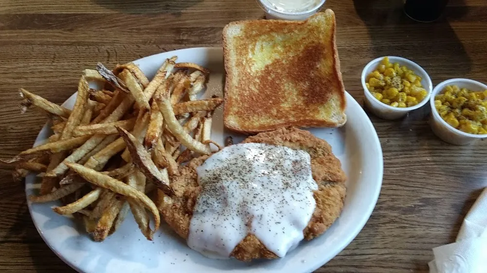 Chicken Fried Steak with Fries
