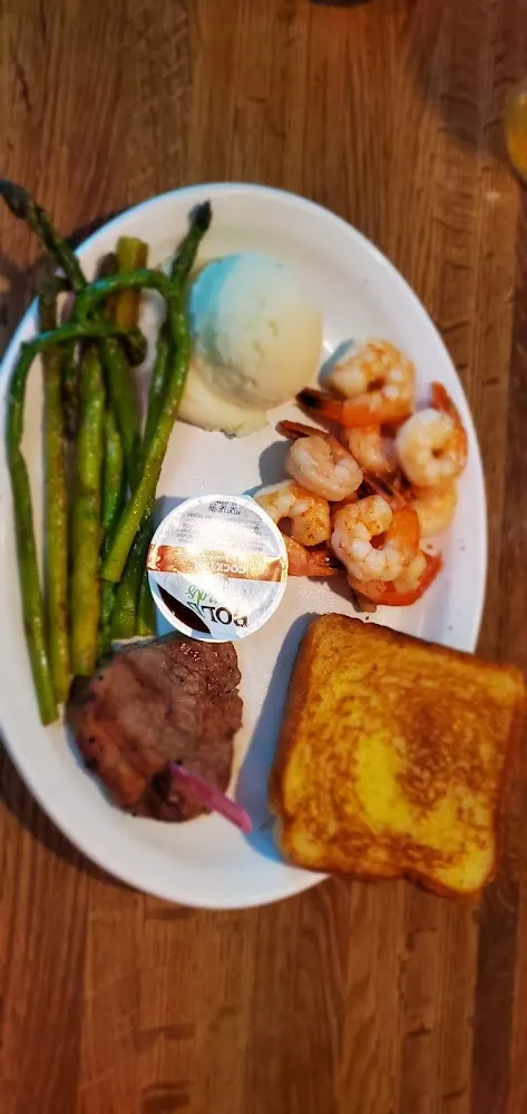 Filet Mignon and Shrimp