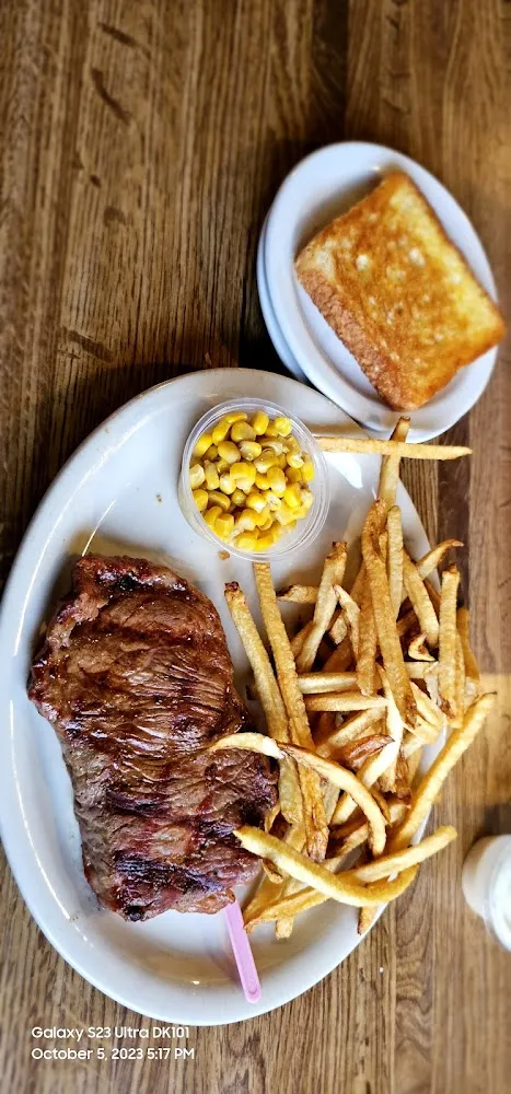 Ribeye Steak and Fries